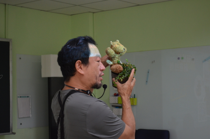 115.7.9(四)藝文競賽之【水苔植栽創意綠雕(森林小熊)】圖片