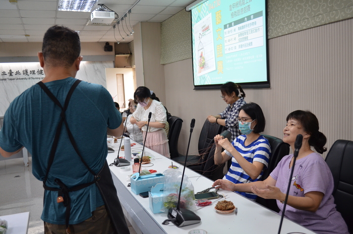 114.7.10(四)藝文競賽之【龜甲網鳥籠工藝植栽創意】圖片